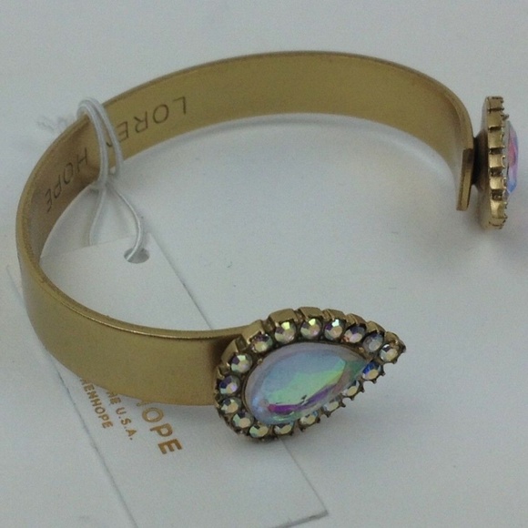 LOREN HOPE Sarra Crystal Cuff BRACELET - Picture 6 of 8